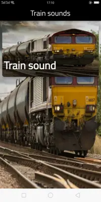 Train sound android App screenshot 0