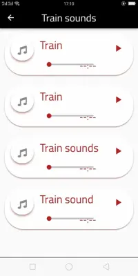 Train sound android App screenshot 1